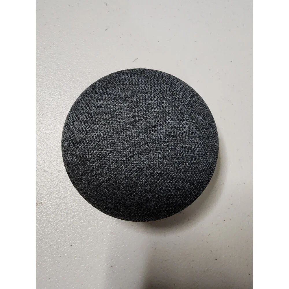 Google H0A Nest Home Mini Smart Voice Assistant Grey No Power Cord 1st Gen